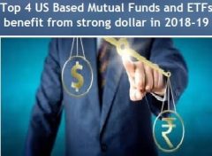 Top 4 US Based Mutual Funds and ETFs that benefit from strong dollar