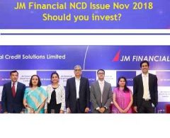 JM Financial Credit Solutions NCD Issue Nov 2018