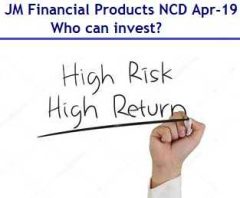 JM Financial Products NCD April 2019 – Who can invest