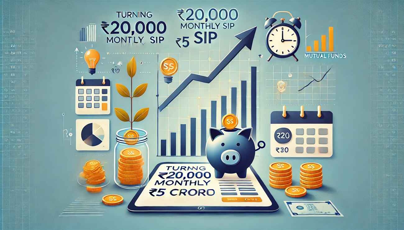 Can a ₹ 20K SIP Create ₹ 5 Crore Wealth? If yes, How?
