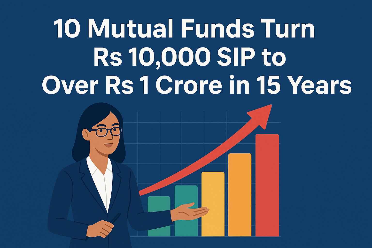 10 Mutual Funds Turn 10000 SIP into Over Crore in 15 Years