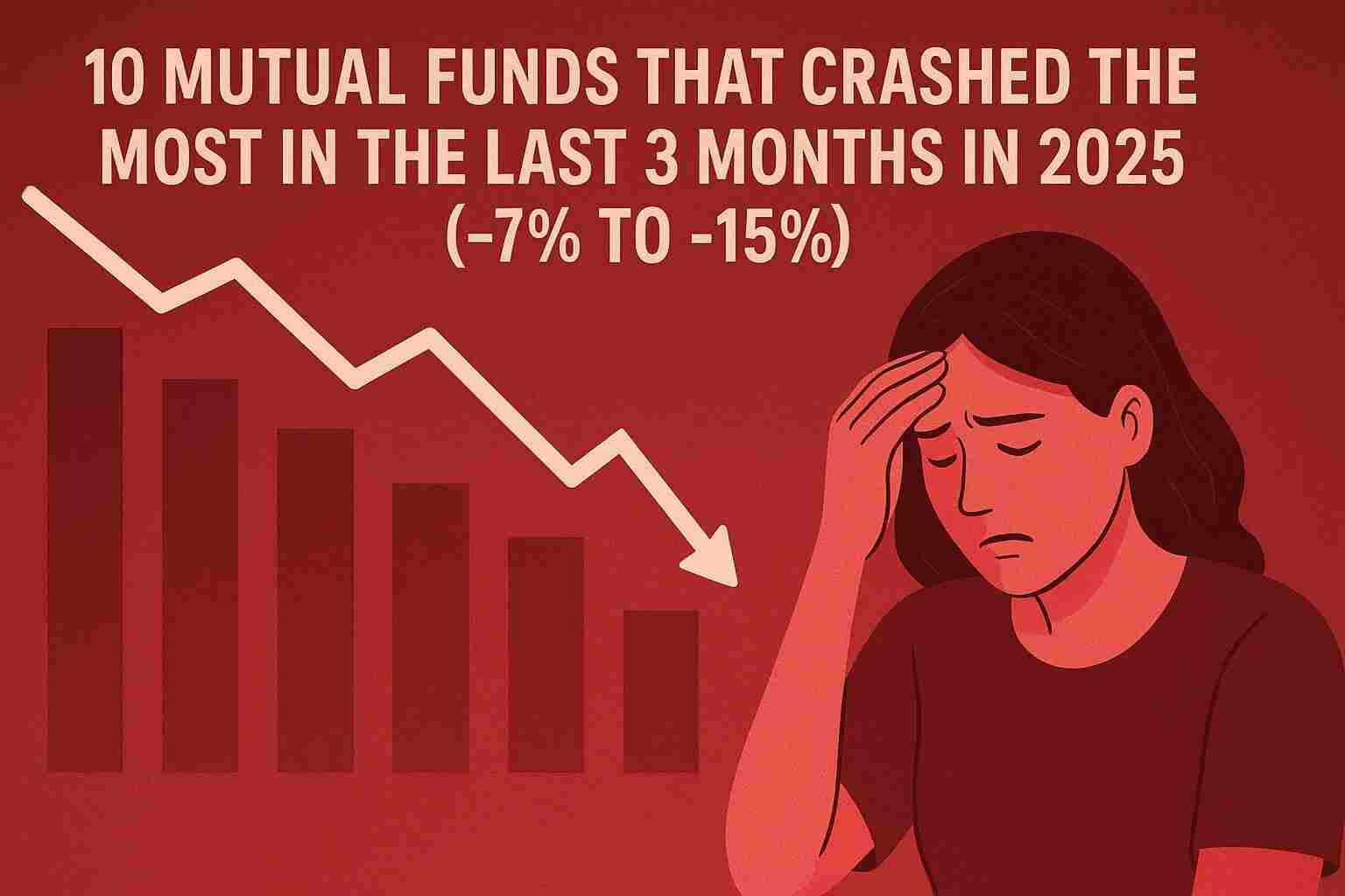 10 Mutual Funds That Crashed the Most in the Last 3 Months in 2025 Minus 7 percent to minus 15 percent