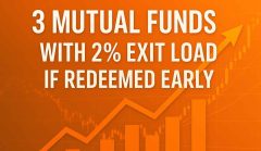 3 Mutual Funds With 2 percent Exit Load If Redeemed Early - 180–365 Days