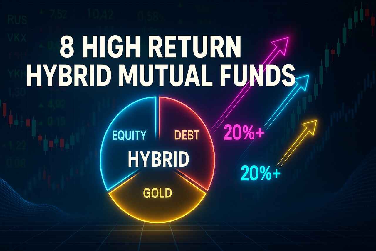8 High Return Hybrid Mutual Funds with Over 20 percent CAGR in the Last 5 Years