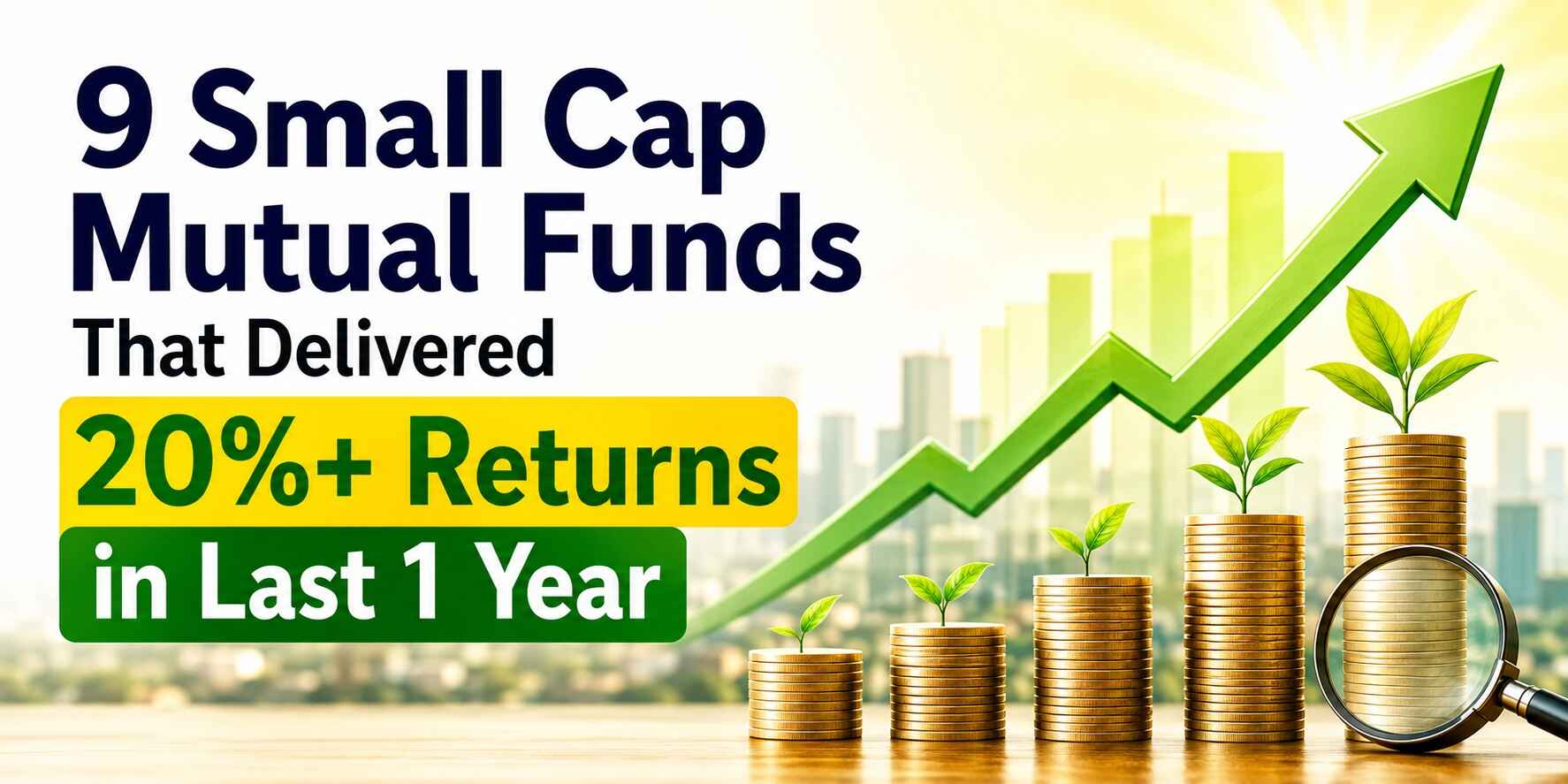 9 Small Cap Mutual Funds That Gave Over 20 percent Returns in Last 1 Year