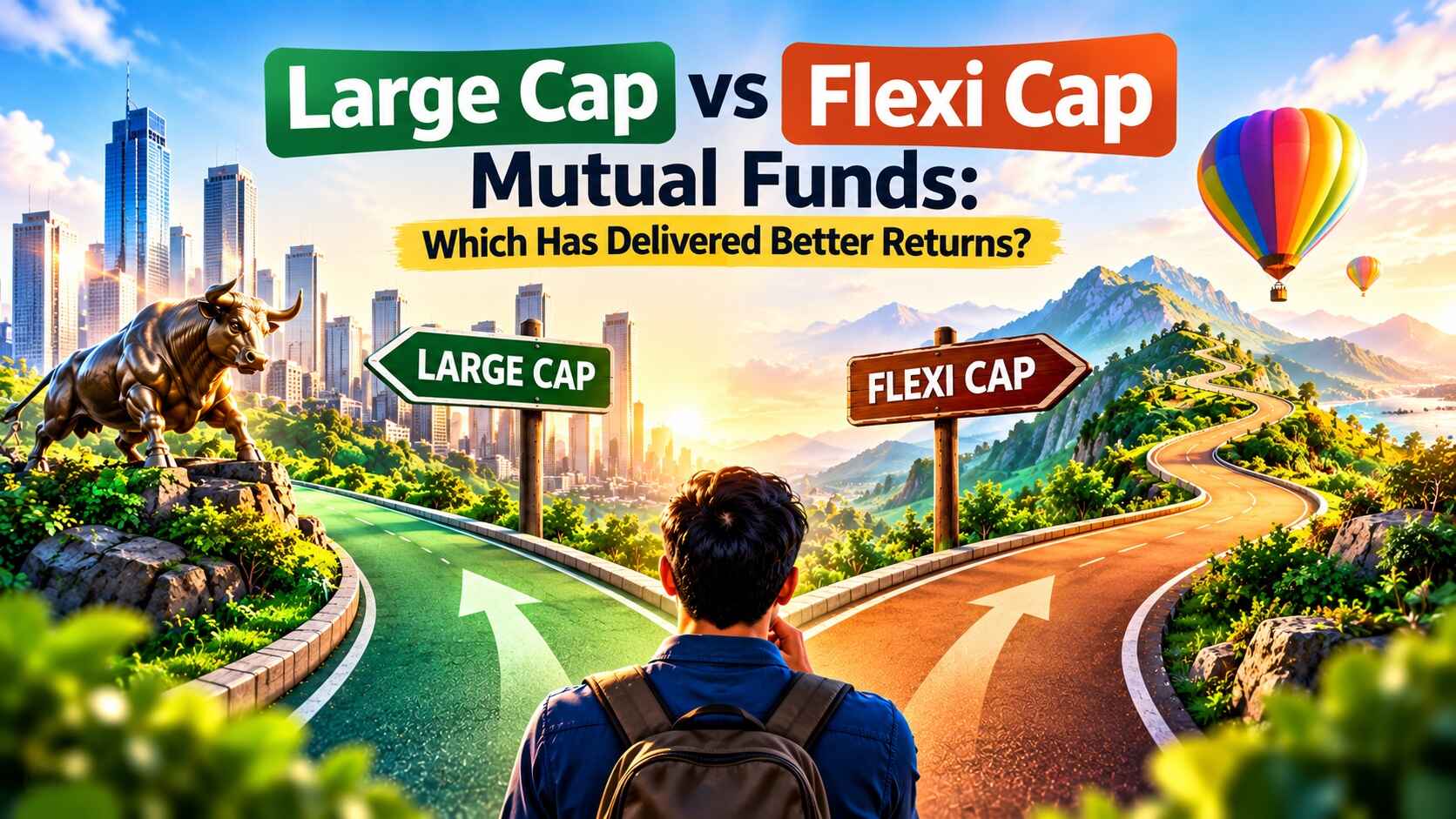 Large Cap vs Flexi Cap Mutual Funds - Which Has Delivered Better Returns