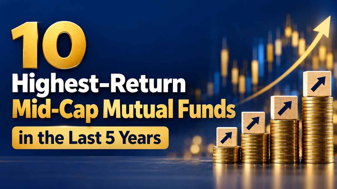 10 Highest-Return Mid-Cap Mutual Funds in 5 Years Copy SEO title